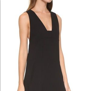 Alexander Wang Black Plunge Dress Never Been Worn